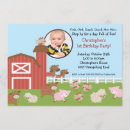 Recherche de barn animals birthday invitations Anniversaire