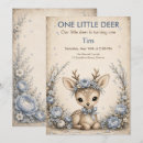 Search for little deer birthday invitations Woodland birthday party