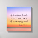 Search for psalm 23 canvas prints Bible verse
