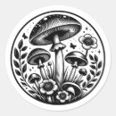 Search for vintage mushroom stickers Flowers
