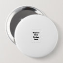 Search for cheap buttons Blank  party plain template