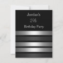 Search for 29th birthday invitations Black