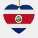 Recherche de drapeau du costa rica ornements Voyage
