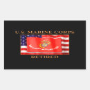 Search for marines rectangle stickers Corps