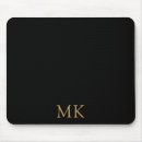 Search for monogram mousepads Gold