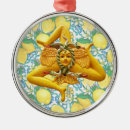 Search for italian ornaments Trinacria