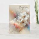 Recherche de fleur abstraite vœux cartes Pour eux