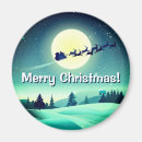Search for sleighs magnets Santa