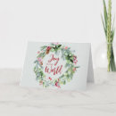 Recherche de watercolor wreath christmas cards Vacances