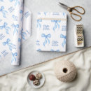Search for dusty blue wedding wrapping paper Elegant