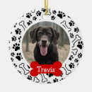 Search for dog bone ornaments Plaid