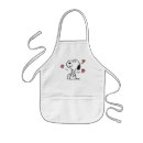 Search for kids valentine aprons Peanuts