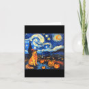 Search for dog halloween cards Mystic moon