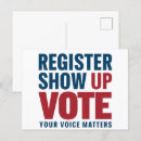 Search for registered postcards Political