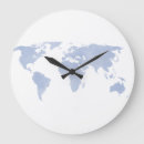 Search for world map clocks Wanderlust