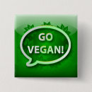 Search for go vegan buttons Green