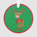 Search for rudolph ornaments 2020