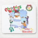 Search for christmas wreath mousepads Snowman