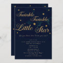 Search for dark blue baby shower invitations Whimsical