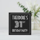 Search for 31st invitations Stylish