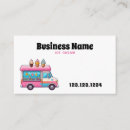 Search for ice cream truck business cards Candy