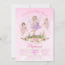 Search for fairy baby shower invitations Pink