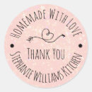 Search for glitter love stickers Made with love