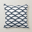 Search for scallop pattern pillows Blue