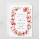 Search for poppies wedding invitations Poppy