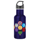 Search for avengers water bottles Captain america shield