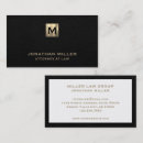 Search for gold law firm business cards Attorney at law