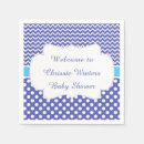 Recherche de chevron bleu serviettes Parti
