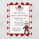 Recherche de singe de chaussette invitations Partie