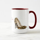 Search for pattern shoes mugs High heels