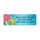 Search for pool water return address labels Birthday