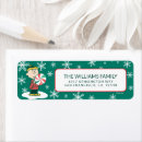 Search for peppermint candy return address labels Peanuts