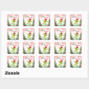 Search for red frog stickers Watercolor
