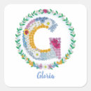 Recherche de monogramme g autocollants Nom
