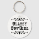 Search for wild western keychains Cowgirl