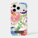 Search for delicate floral iphone cases Watercolor