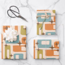 Search for 1950s gift wrap Mid century modern
