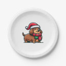 Search for dachshund christmas plates Animal