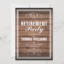 Recherche de rustic retirement party invitations Pour tous