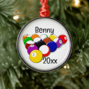 Search for pool ball ornaments Billiard balls