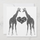 Recherche de giraffe mariage invitations Amour