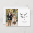 Search for rustic elopement invitations Just married