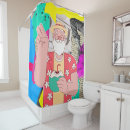 Search for merry christmas shower curtains Santa
