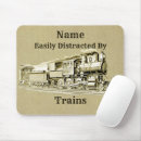 Recherche de trains tapis souris Pour lui