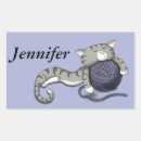 Search for ball of yarn stickers Kitty