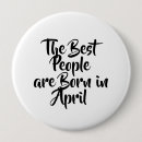 Search for april buttons Birthday
